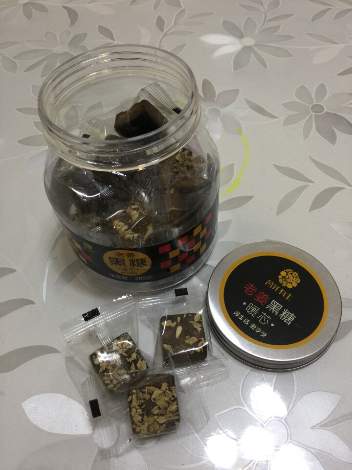 茗花有主 老姜黑糖280克姜茶方糖大姨妈驾到肚子疼神器经期食品饮品手工块茶女养生宫寒茶可配红糖枣陈皮怎么样，好用吗，口碑，心得，评价，试用报告,第3张