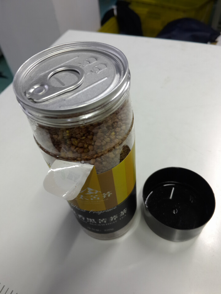 环太麦香黑苦荞茶 苦荞麦茶苦芥茶养生茶叶 搭配茉莉花玫瑰花菊花草茶 环太麦香黑苦荞茶—220g—1罐怎么样，好用吗，口碑，心得，评价，试用报告,第4张