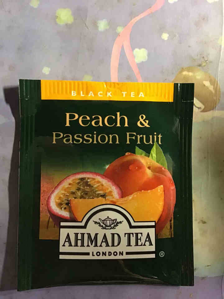 【买二赠一】英国亚曼AHMAD TEA百香果水蜜桃红茶 便携袋泡茶2g*10包怎么样，好用吗，口碑，心得，评价，试用报告,第4张