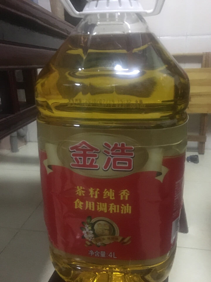 金浩 茶籽纯香食用调和油 非转基因 食用油 家庭装 4L怎么样，好用吗，口碑，心得，评价，试用报告,第2张