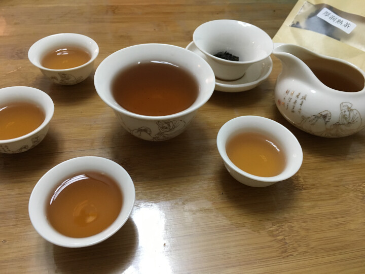 合和昌厚润熟茶2017年普洱茶熟茶 饼茶357克茶叶 5饼一提 4提一件 厚润熟茶2017年试饮装8克/袋怎么样，好用吗，口碑，心得，评价，试用报告,第4张