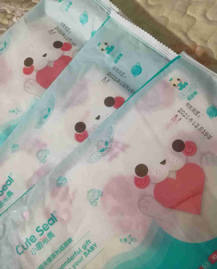 小萌希奥（Cute Seal）纸尿裤新品试用装尿不湿男女通用M 软萌天使纸尿裤,第3张