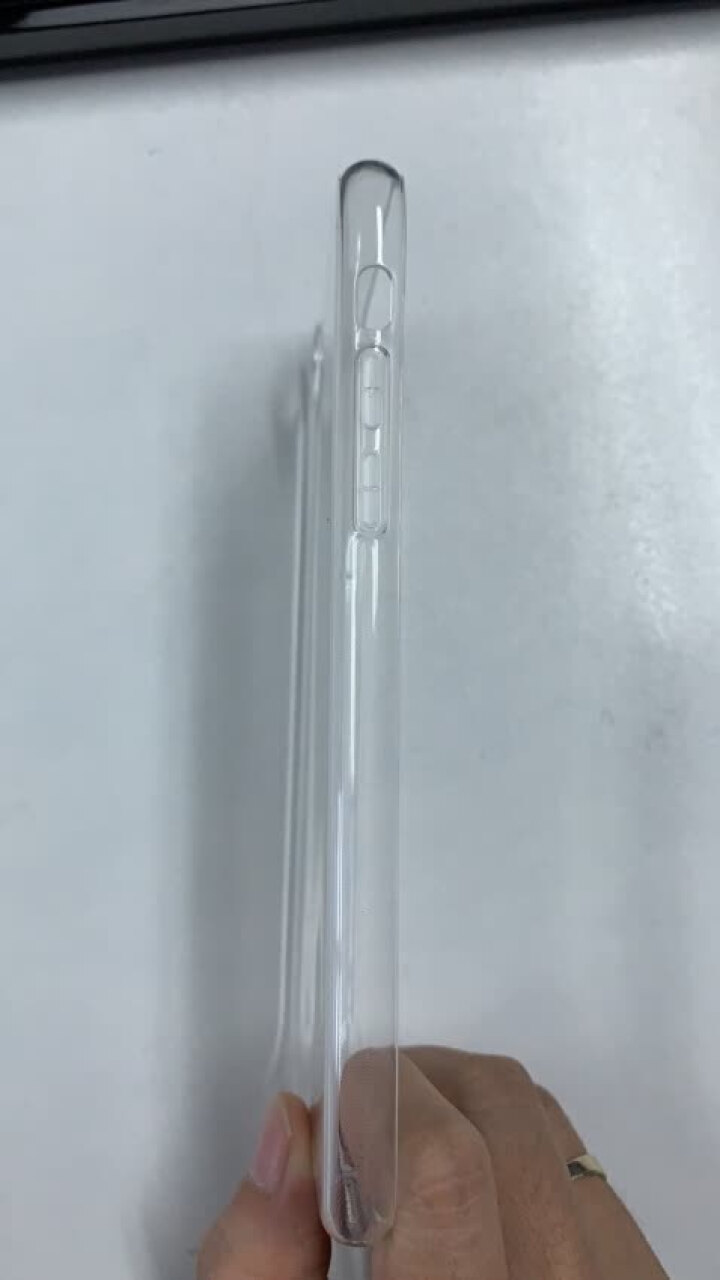 【送指环支架】苹果iPhone7/8手机壳 xsmax/XR/XS保护套 硅胶轻薄透明防摔软男女 透明套+指环支架 iPhone7plus/8plus 5.5英,第2张