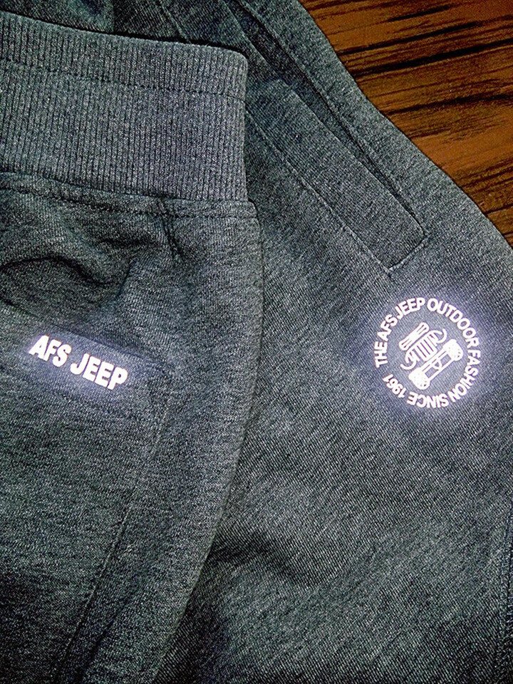 战地吉普针织卫裤男运动裤夏季新款男士修身休