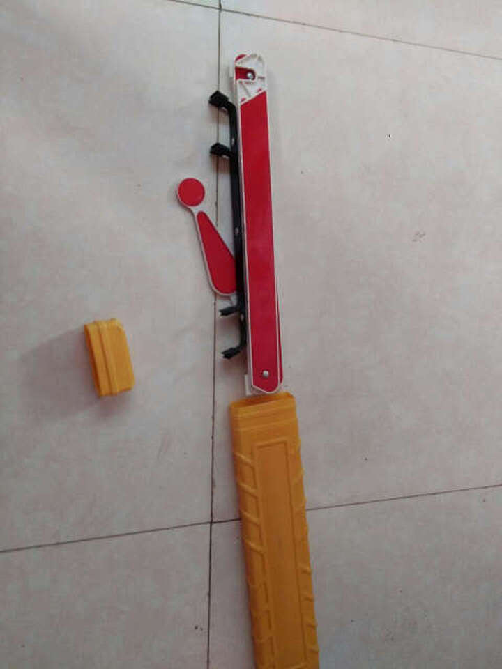 美克杰 三角架反光折叠式三脚安全警示牌架汽