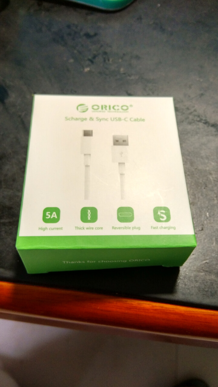 奥睿科 (ORICO)AC5-10 type-c数据线 5A快充手