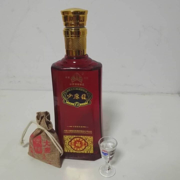 京东配送少康龙礼盒装白酒浓香型特色六粮酿造原浆礼品酒真藏福单瓶