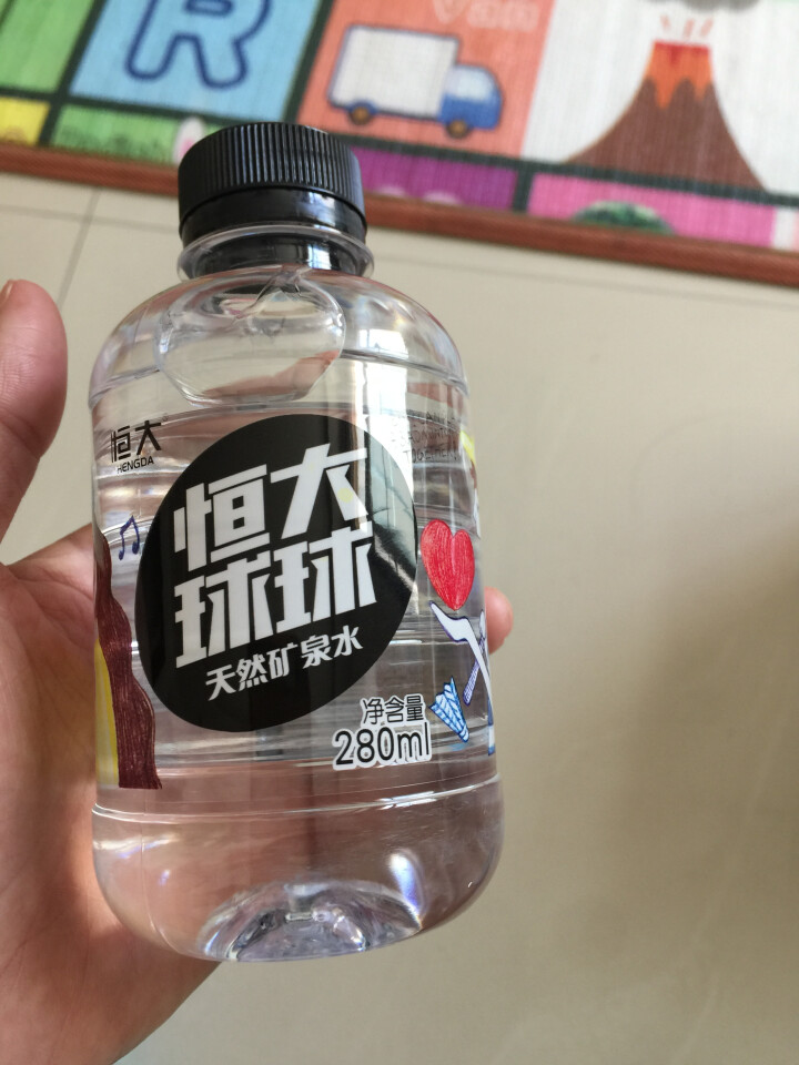 恒大 球球天然矿泉水小瓶迷你装 280ml*1瓶怎么样，好用吗，口碑，心得，评价，试用报告,第3张