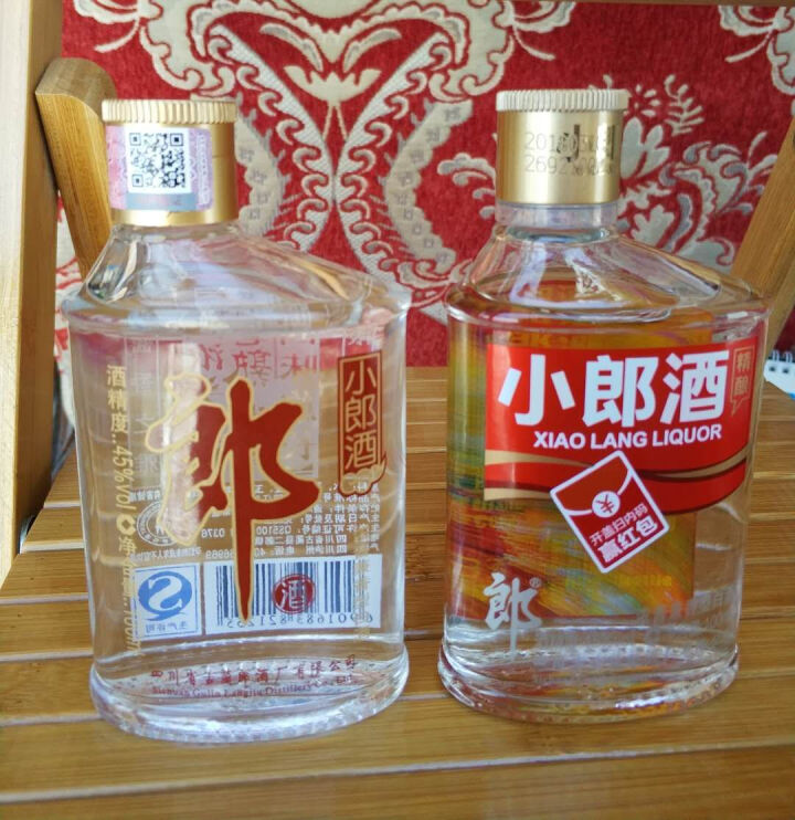 郎酒 小郎酒 炫彩小瓶装 45度 100ml 兼香型白酒怎么