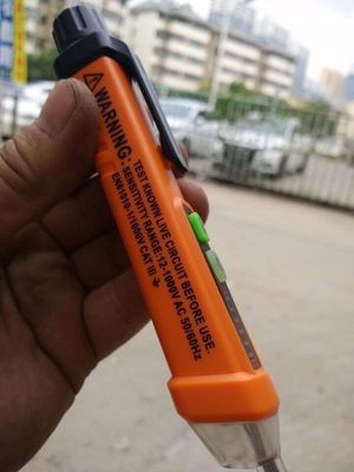 华谊peakmeterpm8909升级版智能测电笔非接触式声光报警感应验电器