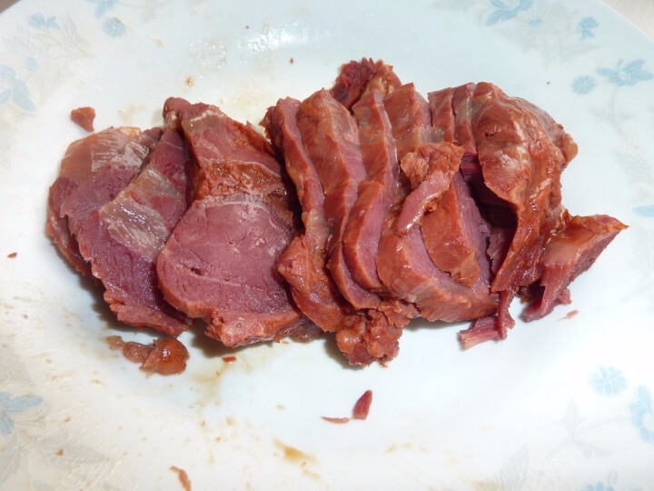 谯城馆正益五香牛肘卤牛肉酱牛肉香辣牛肘亳州特产真空包装手撕牛肉