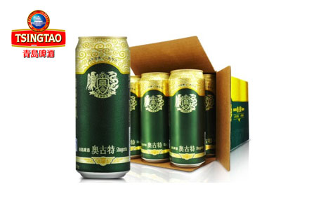 青岛(tsingtao)啤酒奥古特12度500ml*12听 整箱装