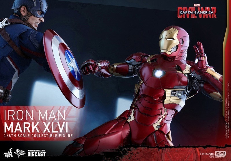 宅叔模玩:hottoys全新合金钢铁侠mk46来袭!