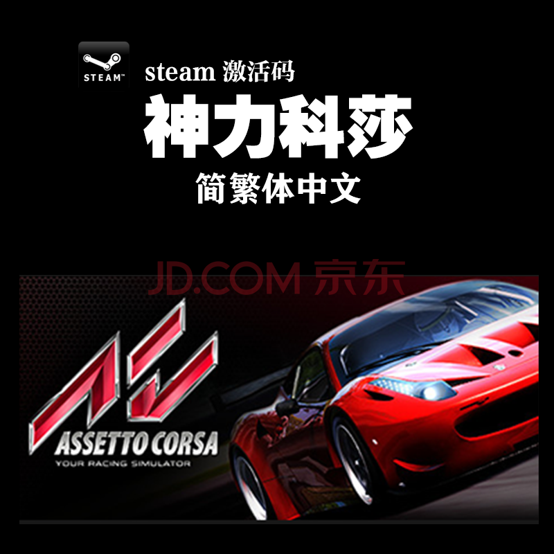 Pc中文正版steam Assetto Corsa 神力科莎标准梦幻版 保时捷dlc 标准版简体中文 京东jd Com