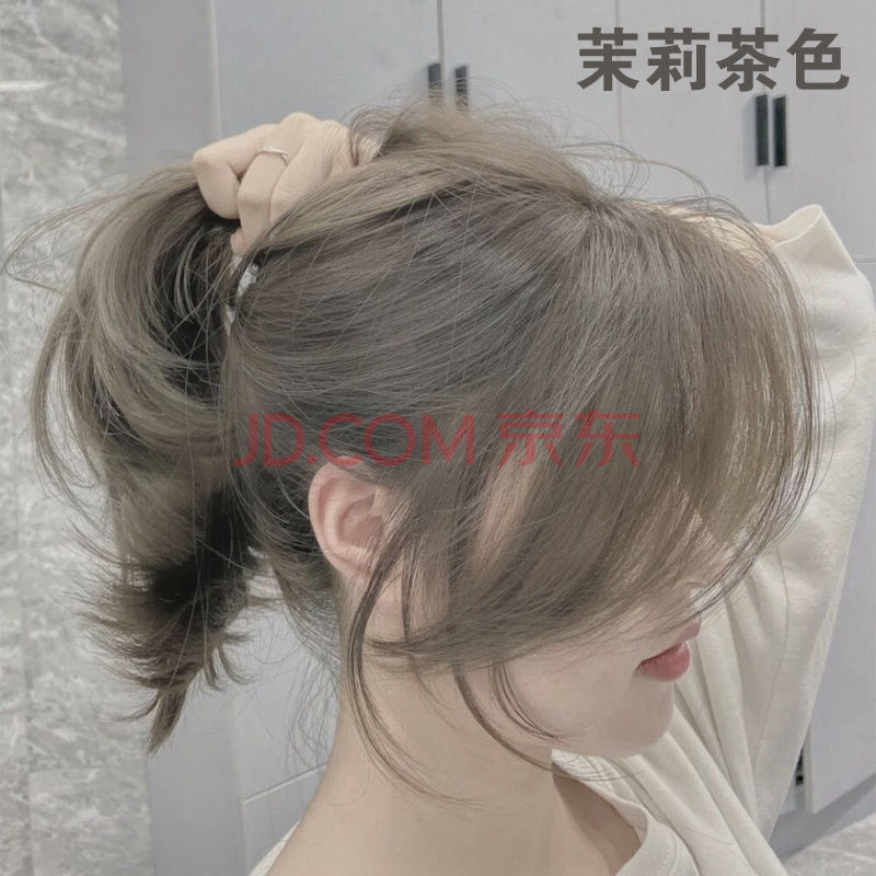 茉莉茶色染发剂21流行色显白黑茶色蓝黑色女自己在家染头茉莉茶色 不漂色直接染 图片价格品牌报价 京东