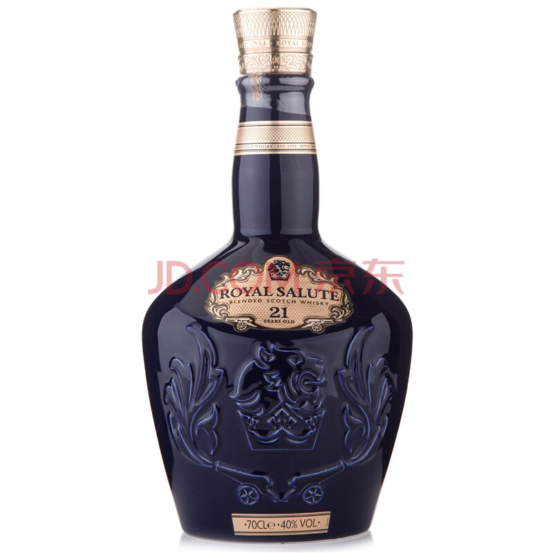 皇家礼炮威士忌 皇家礼炮 Royal Salute 洋酒21年苏格兰威士忌700ml 行情报价价格评测 京东