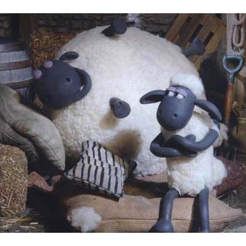 小羊肖恩打呼噜的雪莉