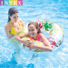 INTEX 58263充气游泳圈橡皮玩具腋下救生圈浮圈直径97cm 颜色随机