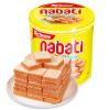 丽芝士（Richeese）印尼进口纳宝帝Nabati儿童休闲零食奶酪味威化饼干350g/罐早餐礼盒点心