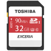 东芝(TOSHIBA）32GB 90M/S SDHC Class10 UHS-I U3极至瞬速存储卡 支持4K拍摄