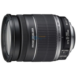 佳能（Canon） EF-S 18-200mm f/3.5-5.6IS 广角到长焦的11倍超大变焦比镜头