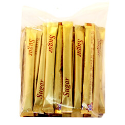 boss blend 咖啡调味糖包 咖啡好伴侣白砂糖 奶茶甜品咖啡辅料5g*50条 白糖包金色