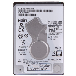 昱科(HGST) 1TB 5400转32M SATA6Gb/s 笔记本硬盘