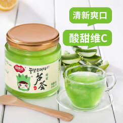 福事多蜂蜜芦荟茶600g 韩国风味蜜炼果味茶冲饮品下午茶送礼礼品