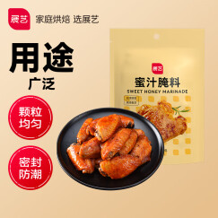 展艺 蜜汁腌料140g 烤翅炸鸡烤肉烧烤料腌肉料调味料