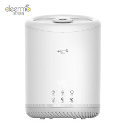德尔玛（Deerma）加湿器4L大容量上加水智能恒湿空气净化加湿器卧室家用香薰 DEM-ST900S（象牙白）