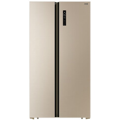 美菱(MELING)650升 对开门双门冰箱 一级能效 双变频节能省电 风冷无霜自由嵌入 超大空间 BCD-650WPCX