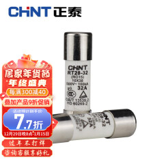 正泰（CHNT） 正泰圆筒形熔断器RT28-32芯子保险丝保险管10*38mm 熔断器底座可选 25A