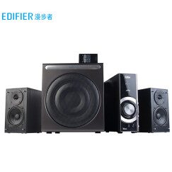 漫步者（EDIFIER） C3 2.1声道+独立功放 多媒体音箱 音响 电脑音箱 黑色