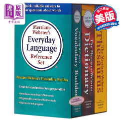 韦氏英语词字典词典辞典 3本全套 Merriam-Webster's Dictionary 2016