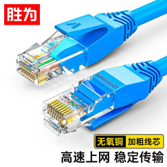 胜为（shengwei）超五类网线 高速网络连接线2米 Cat5e超5类成品跳线 纯铜电脑宽带非屏蔽八芯双绞线LC-2020C