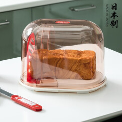 家の物语（KATEI STORY） 日本原装进口面包收纳盒面包模具面包吐司切片器切割架 切面包器