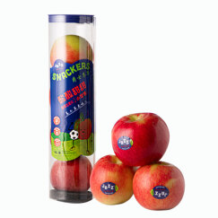 新西兰进口爵士苹果 特级果4粒筒装 单筒重400g 生鲜水果 年货节