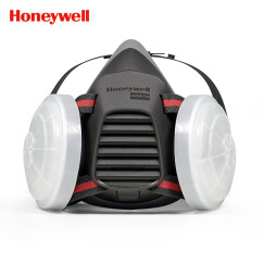 霍尼韦尔（Honeywell） 防尘面具套装 防工业粉尘雾霾 男女 喷漆 焊接打磨 实验室 防毒面罩 5500系列 1套