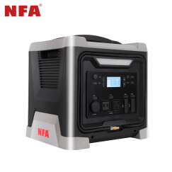 纽福克斯（NFA）户外移动电源220V熔接机电源汽车应急启动8607纯正波逆变气泵一体 700W纯正波户外电源+气泵