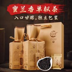 山里货（shanlihuo） 蜜兰香凤凰单枞茶叶 潮汕老味道乌岽单丛茶500g