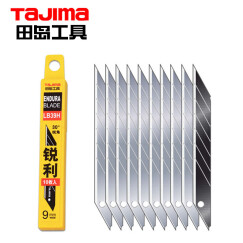 田岛（TaJIma）小号9mm宽30°锐角美工刀片10片装 1102-0408