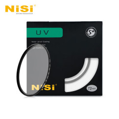 耐司（NiSi）UV 72mm 单反相机UV镜头保护镜滤镜 单反配件 普通UV镜 滤光镜 佳能尼康