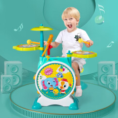 汇乐玩具架子鼓儿童玩具手拍鼓婴幼儿玩具男孩女孩宝宝早教生日周岁礼物