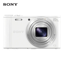 索尼（SONY） DSC-WX350 便携数码相机/CCD照相机/卡片机 白色（约1820万有效像素 20倍光学变焦  Wi-Fi遥控）