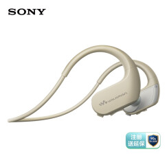 索尼（SONY）NW-WS413防水游泳跑步运动mp3音乐播放器一体耳机 4G(白色)