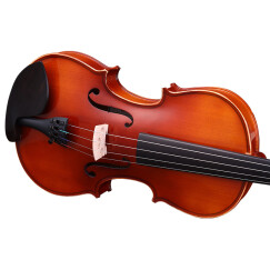 青歌 【调音方便】QV101小提琴 乌木儿童手工考级初学者学生普及练习小提琴 手工实木小提琴 QV101小提琴（1/4）身高120以上