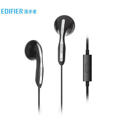 漫步者（EDIFIER） H180P 手机耳机 立体声耳塞 兼容性强 可通话 摩卡黑