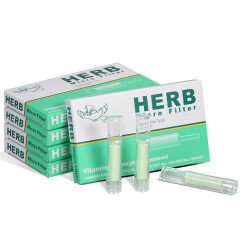 日本绿小鸟HERB 原味一次性抛弃型烟嘴（5盒X10支)装