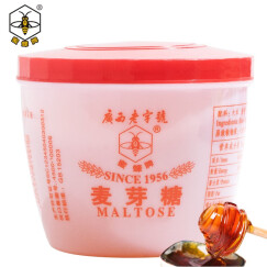 【广西老字号】蜜蜂牌 麦芽糖500g 饴糖食用 牛轧糖烘焙原料 糖稀糖浆搅搅糖 拉丝糖零食 浓度87