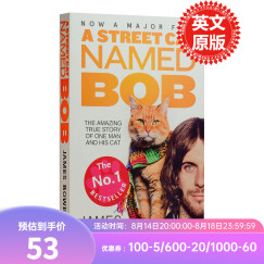一只名叫鲍勃的流浪猫 英文原版 A Street Cat Named Bob 街猫